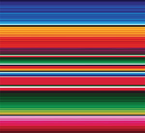 Vibrant Mexican Serape Blanket Pattern with Horizontal Colorful Stripes HD wallpaper