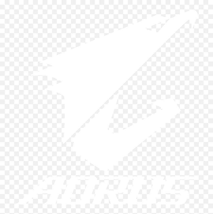 Gigabyte Aorus Gaming Brand Logo White Silhouette on Transparent Background HD phone wallpaper