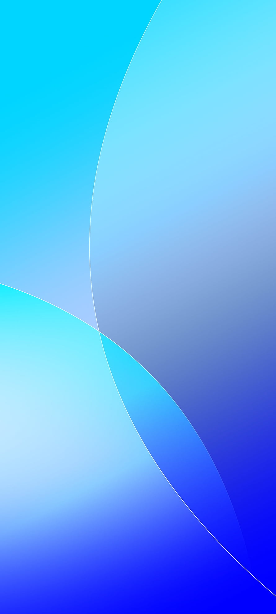 Abstract Blue Gradient Wallpaper With Smooth Curved Lines And Soft Color Transitions HD phone wallpaper