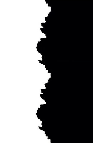 Minimalist Half Black Half White Torn Paper Edge Design for Book Covers and Edits HD phone wallpaper
