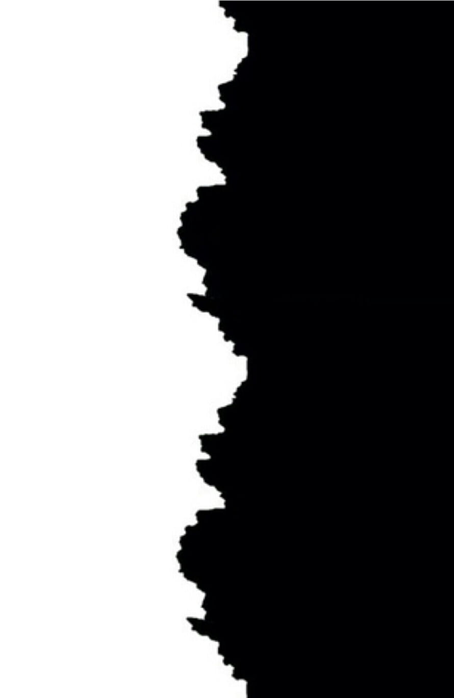 Minimalist Half Black Half White Torn Paper Edge Design for Book Covers and Edits HD phone wallpaper