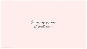 Minimalist Inspirational Quote on Soft Pink Background with Elegant Script Typography HD wallpaper
