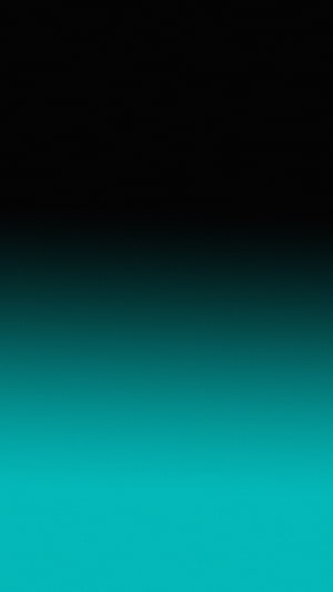 Dark Teal to Black Gradient Wallpaper HD phone wallpaper
