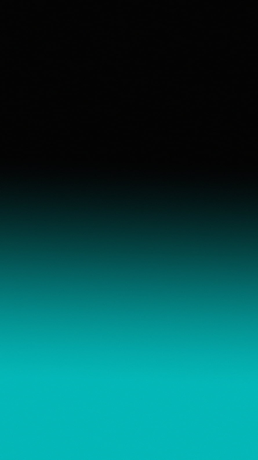 Dark Teal to Black Gradient Wallpaper HD phone wallpaper