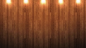 Warm Wooden Wall Planks With Soft Overhead Lighting Texture Background HD wallpaper