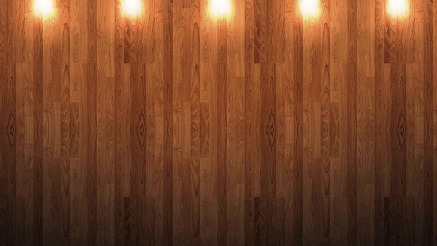Warm Wooden Wall Planks With Soft Overhead Lighting Texture Background HD wallpaper