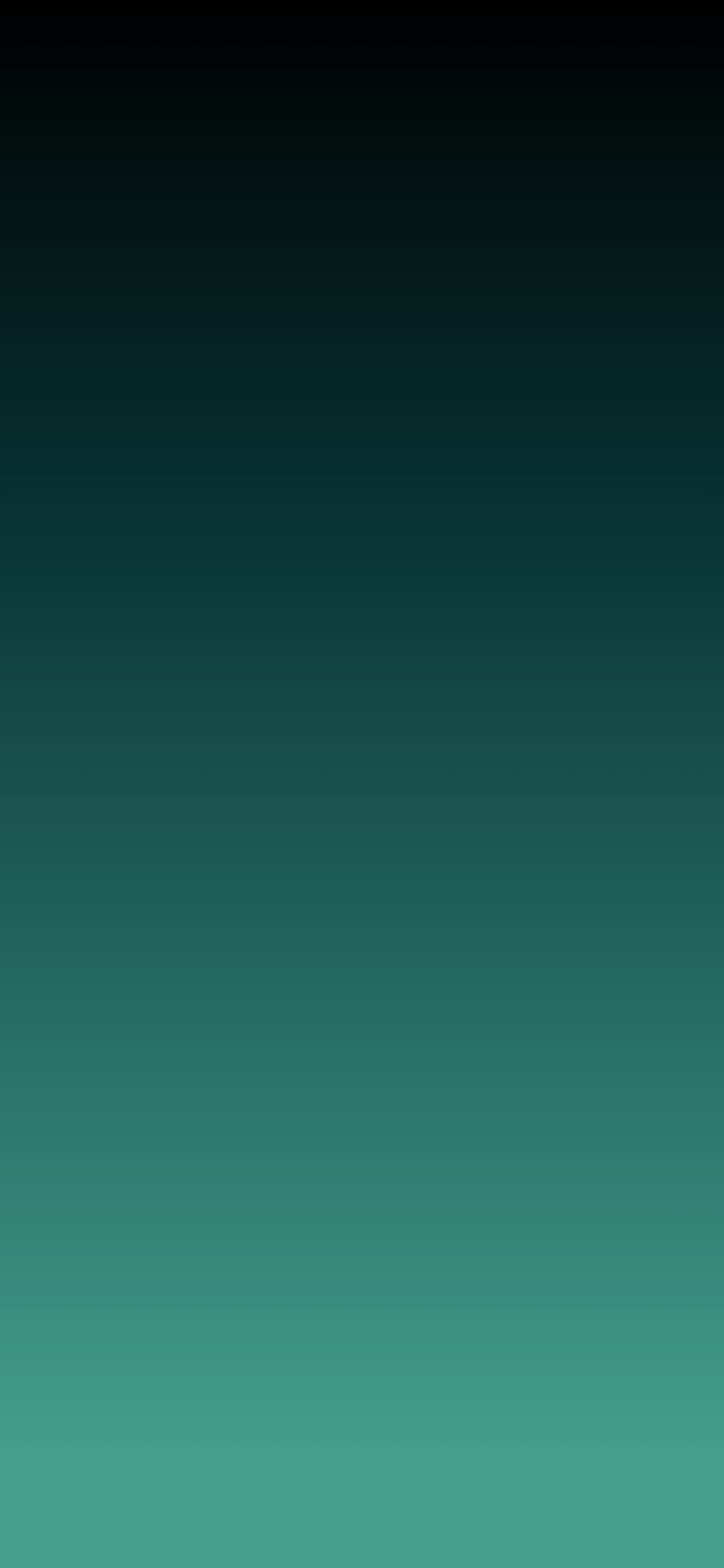 Dark Teal to Black Vertical Gradient Minimalist Abstract Background HD phone wallpaper