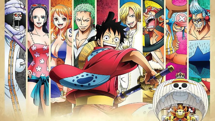 One Piece Straw Hat Pirates Crew Anime Wallpaper HD wallpaper