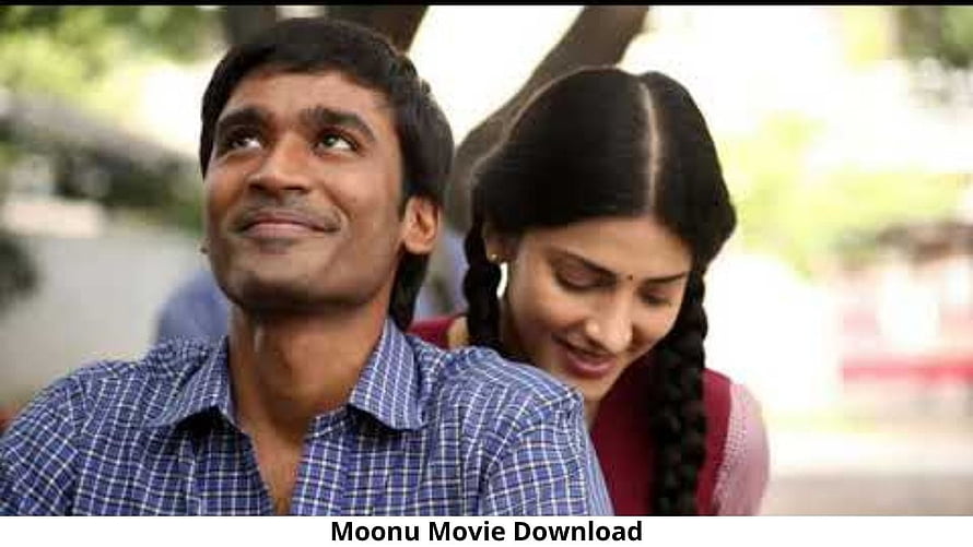 Moonu Tamil Film Still Featuring Male Lead and Female Co-Star in Outdoor Setting HD wallpaper