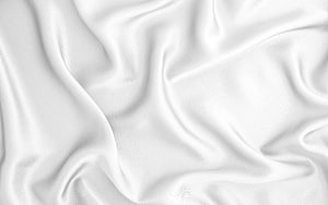 Elegant White Satin Fabric with Soft Flowing Folds and Smooth Textured Surface HD wallpaper