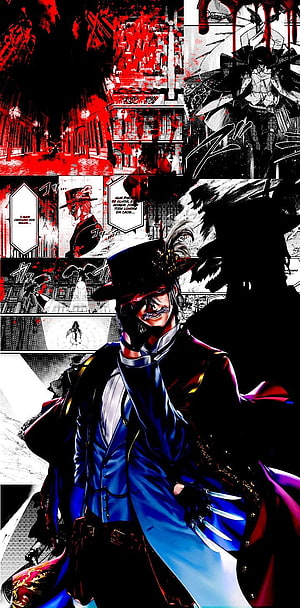 Jack The Ripper in Record of Ragnarok with Victorian Coat and Knives HD phone wallpaper