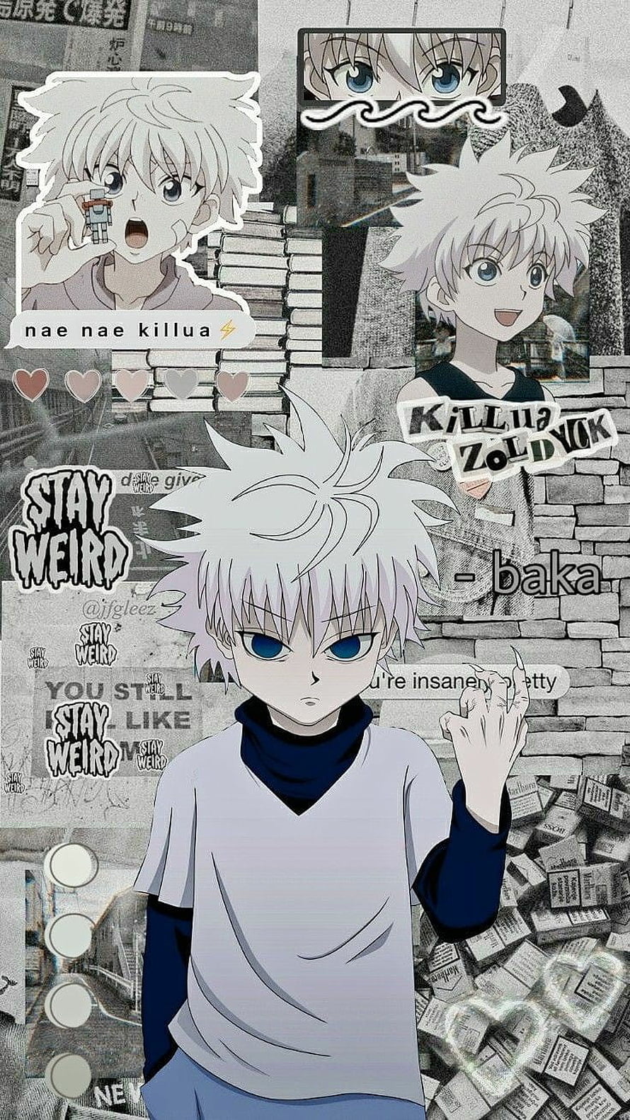 Killua Zoldyck Hunter x Hunter Anime Character Wallpaper HD phone wallpaper
