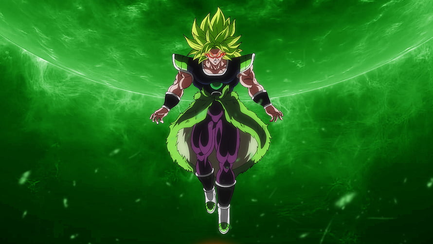 Broly Legendary Super Saiyan Form in Dragon Ball Super: Broly Movie HD wallpaper