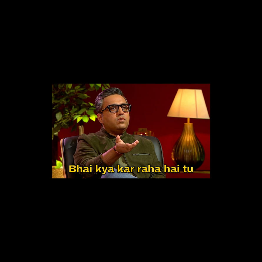 Bhai Kya Kar Raha Hai Tu Funny Meme Image With Man In Green Jacket, Bhai kya kar raha h tu, formal_wear, tints_and_shades HD phone wallpaper