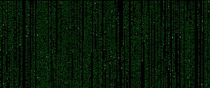 Digital Rain Matrix Code Green Binary Data Stream Abstract Technology Background HD wallpaper