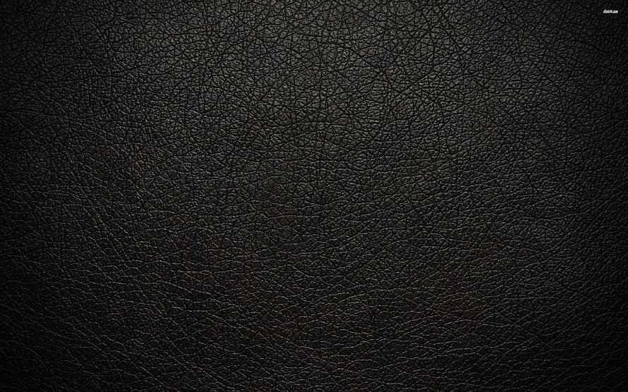 Dark Black Leather Texture Background With Detailed Grain Pattern HD wallpaper