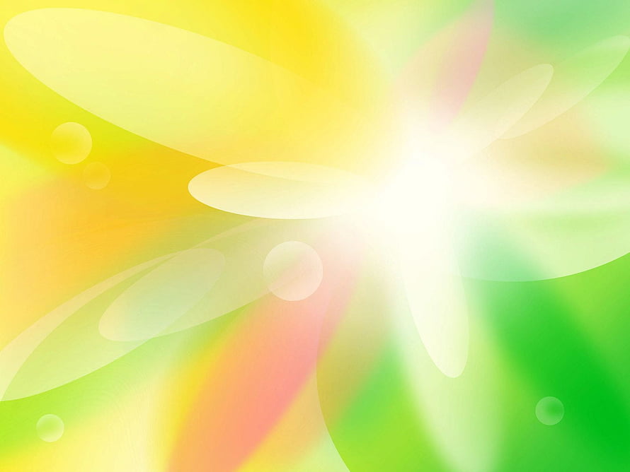 Soft Pastel Abstract Flower with Bright Light Burst and Bokeh Bubbles HD wallpaper
