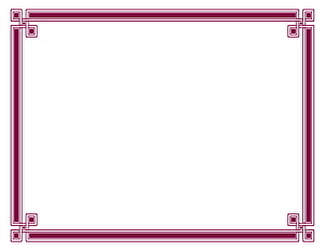 Elegant Maroon Geometric Border Frame Design for Certificates and Documents HD wallpaper