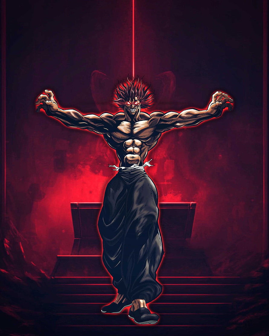 Saitama in Serious Face Form from One Punch Man Anime Wallpaper, Baki , Baki Anime HD phone wallpaper