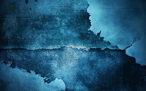 Dark Blue Grunge Texture with Distressed Paint and Weathered Wall Surface HD wallpaper