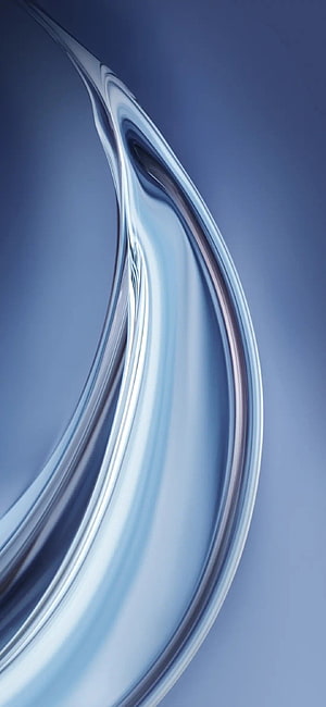 Abstract Blue Liquid Wave Wallpaper HD phone wallpaper