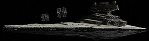 Star Wars Imperial Star Destroyer and TIE Fighters in Deep Space HD wallpaper