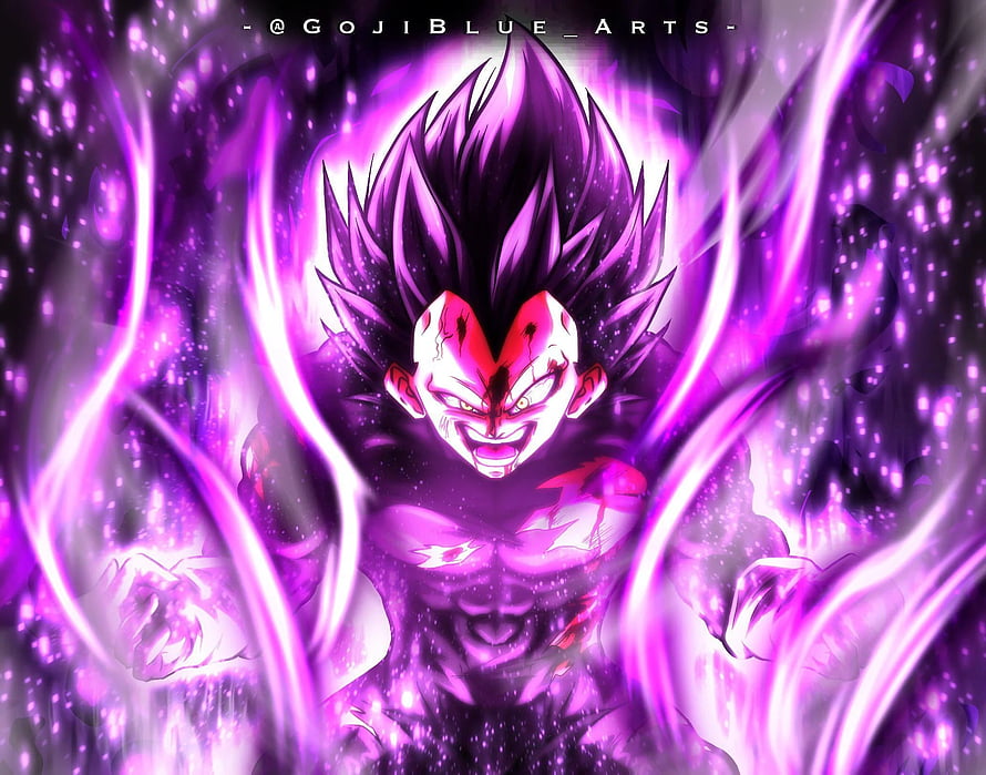 Ultra Ego Vegeta Dragon Ball Super Anime Character Artwork HD wallpaper