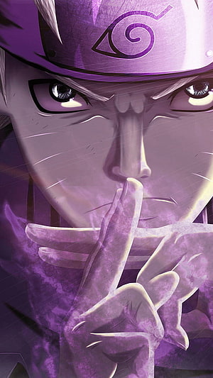Kakashi Hatake Performing Hand Signs Anime Wallpaper HD phone wallpaper