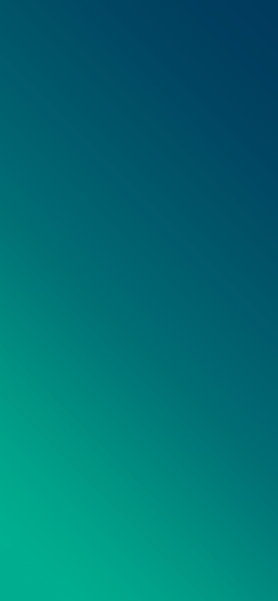 Minimalist Teal and Deep Blue Vertical Gradient Background HD phone wallpaper