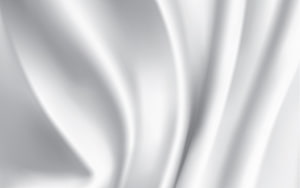 Elegant White Silk Fabric with Soft Wavy Folds and Smooth Satin Texture HD wallpaper