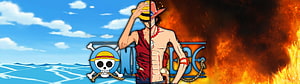 One Piece Luffy and Ace Split Screen Anime Wallpaper HD wallpaper