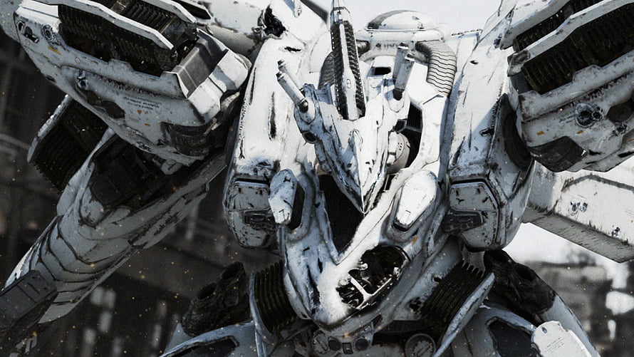 Gundam Barbatos Lupus Rex White Armor Mobile Suit Close-Up HD wallpaper