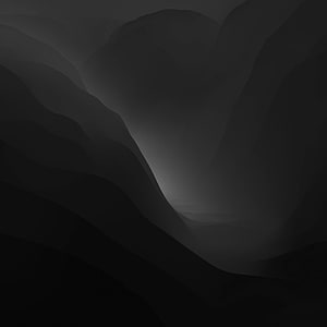 Dark Abstract Mountain Landscape with Soft Gradient Light and Minimalist Tonal Layers HD phone wallpaper