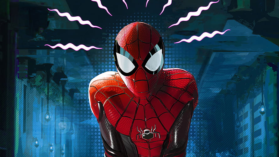 Spider-Man in Red and Black Suit with Electric Energy Effects, Spider Man Ultra . Background ., Spider-Man Ultra HD wallpaper