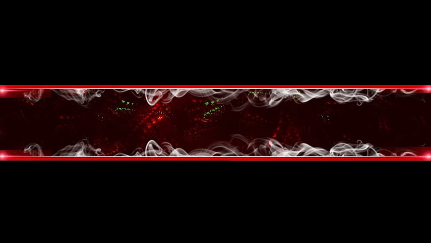 Abstract Red Smoke Banner With White Wisps And Glowing Particles HD wallpaper