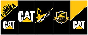 Caterpillar Construction Equipment Brand Logo Collection HD wallpaper