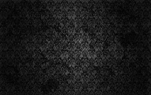 Dark Vintage Damask Wallpaper Pattern With Grunge Texture And Floral Motifs HD wallpaper
