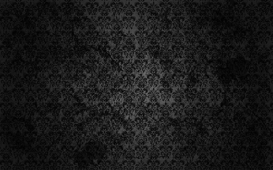 Dark Vintage Damask Wallpaper Pattern With Grunge Texture And Floral Motifs HD wallpaper