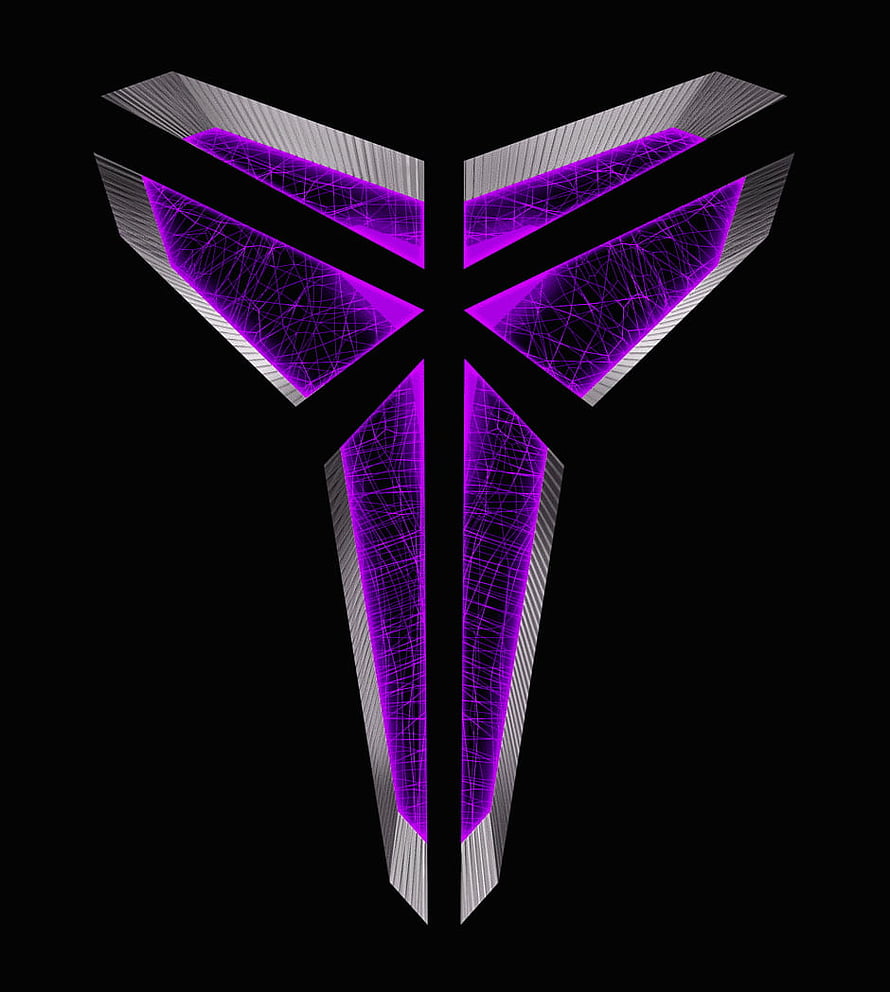 Cyberpunk 2077 Arasaka Corporation Logo Purple Neon Wireframe HD phone wallpaper