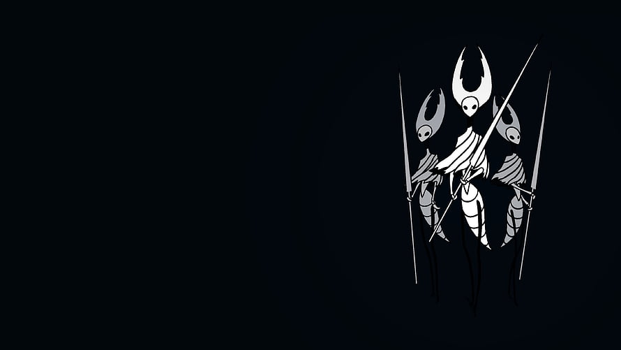 Hollow Knight Pale King and Pale Lurkers Artwork HD wallpaper