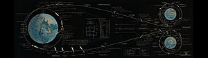 Detailed Diagram of Global Satellite Communication Network and Earth Orbit Systems HD wallpaper
