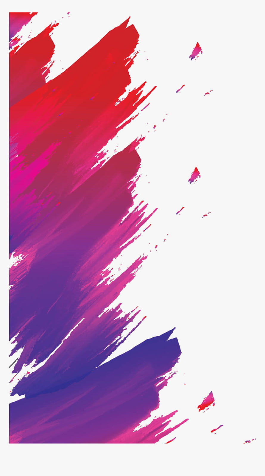 Abstract Pink Purple Red Brush Stroke Gradient Art Background HD phone wallpaper