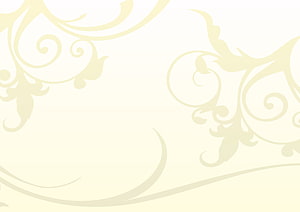 Elegant Pale Yellow Floral Scrollwork Pattern with Soft Curved Lines and Minimalist Design HD wallpaper