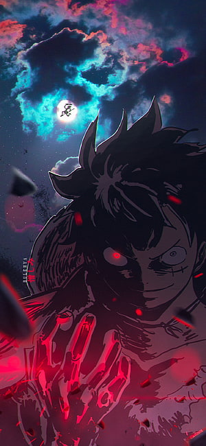 Monkey D. Luffy Gear 5 Sun God Nika Form Anime Wallpaper HD phone wallpaper