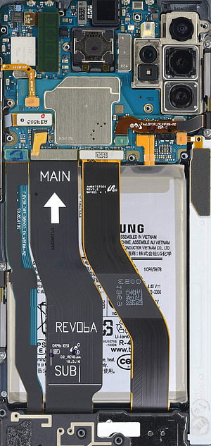 Samsung Galaxy S20 Ultra Internal Hardware Layout and Circuit Board HD phone wallpaper