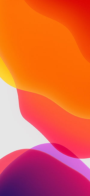 Abstract Gradient Wallpaper With Smooth Orange Red And Purple Waves HD phone wallpaper