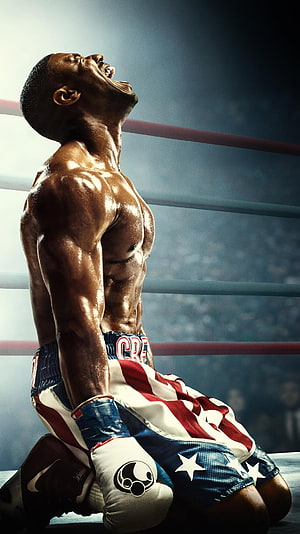 Credence Creep Boxing Champion Victory Celebration Wallpaper HD phone wallpaper