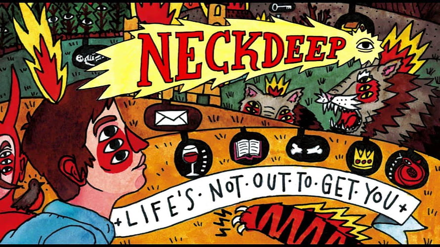 Neck Deep Life's Not Out To Get You Album Artwork Illustration HD wallpaper