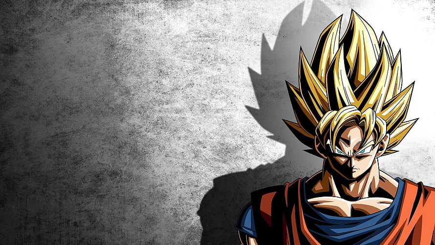 Super Saiyan Son Goku in Dragon Ball Xenoverse 2 Anime Style HD wallpaper