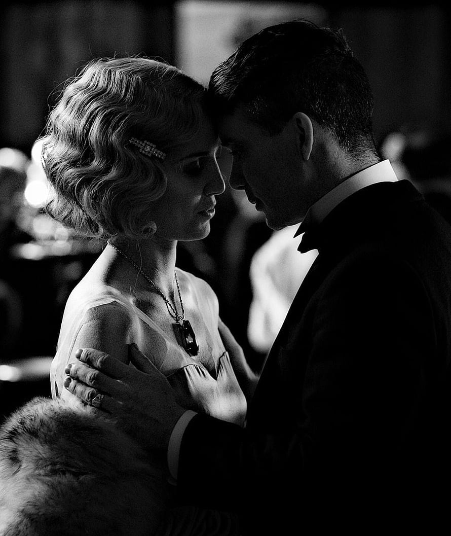 Vintage Black and White Wedding Portrait of Couple Dancing Intimately HD phone wallpaper